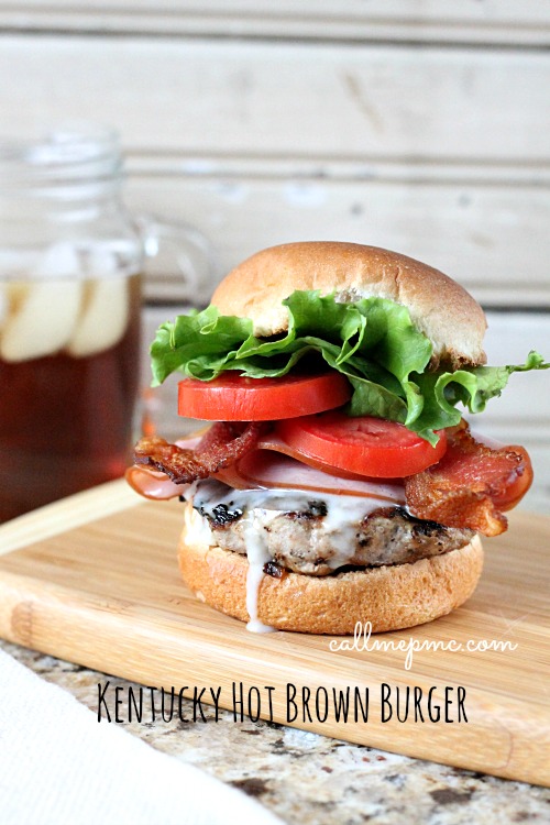 Kentucky Hot Brown Burger 