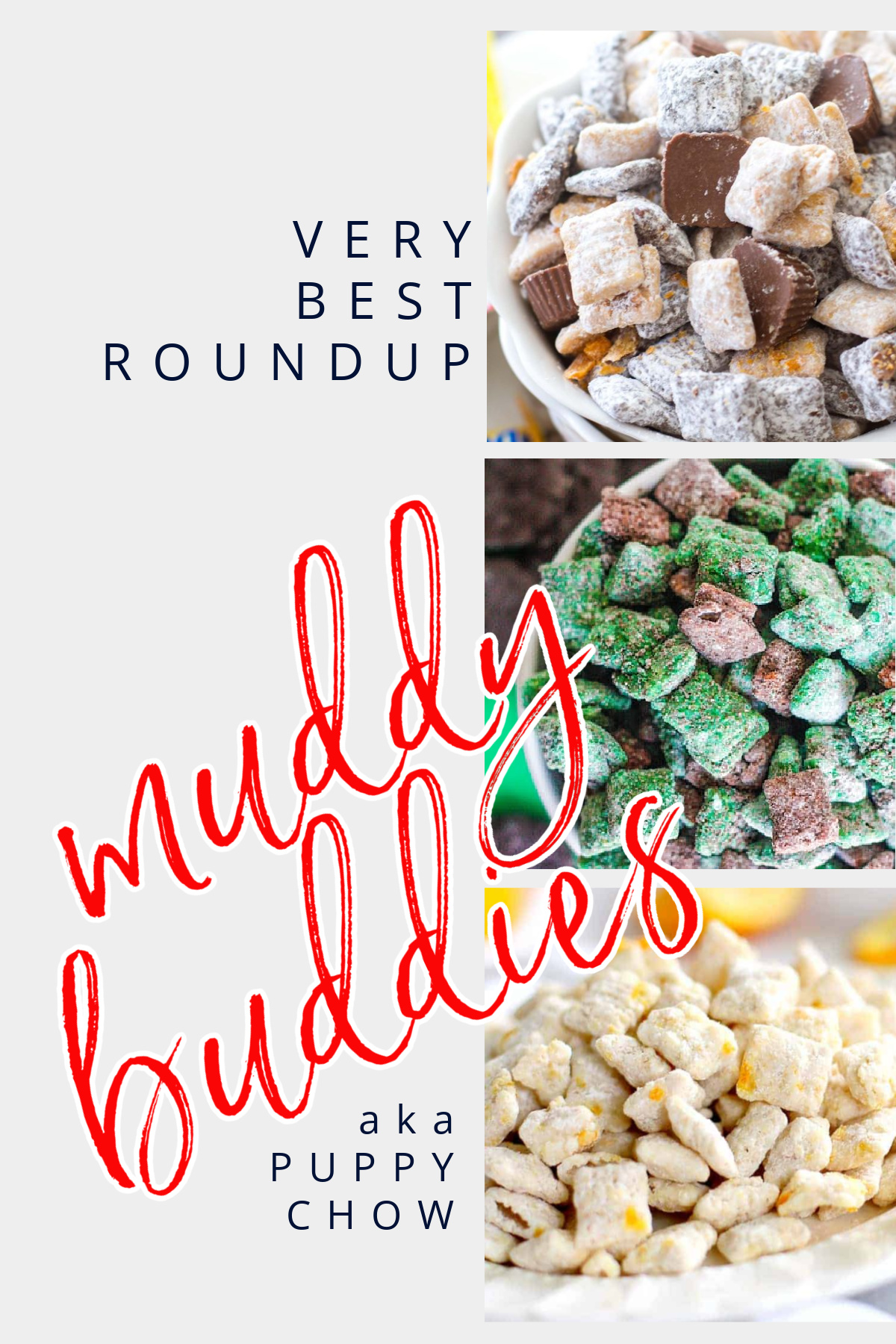 Super Easy Muddy Buddy Recipes - This is your ultimate guide to Muddy Buddies or Puppy Chow as some people call it!