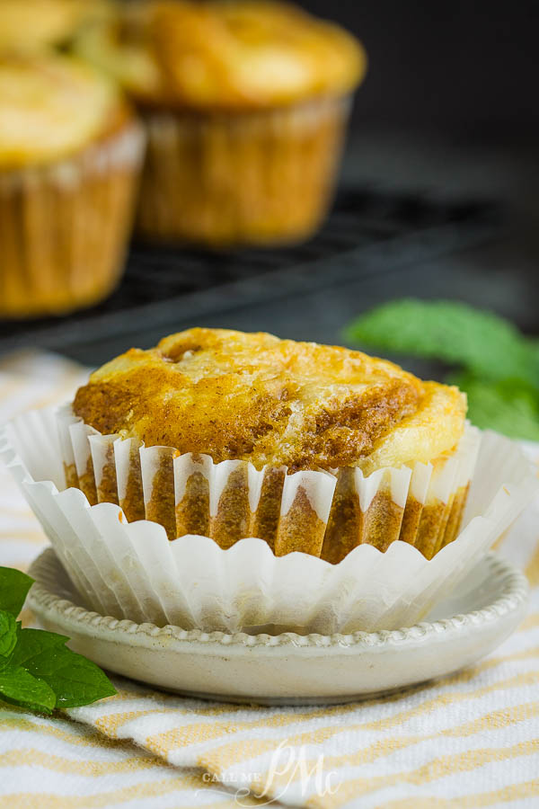  Pumpkin Cream Cheese Swirl Muffins