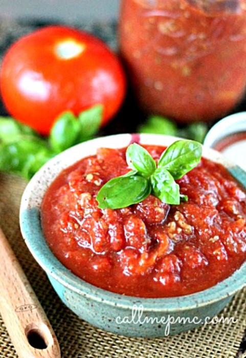 Slow Cooker Tomato Meat Sauce 2 Step easy recipe