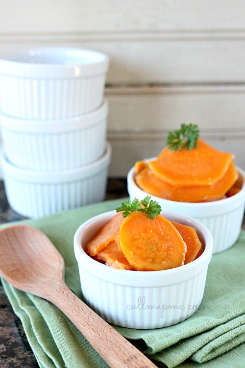 Thanksgiving Candied Sweet Potatoes 