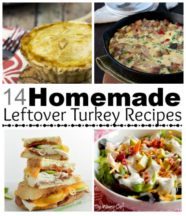 14 Homemade Leftover Turkey Recipes