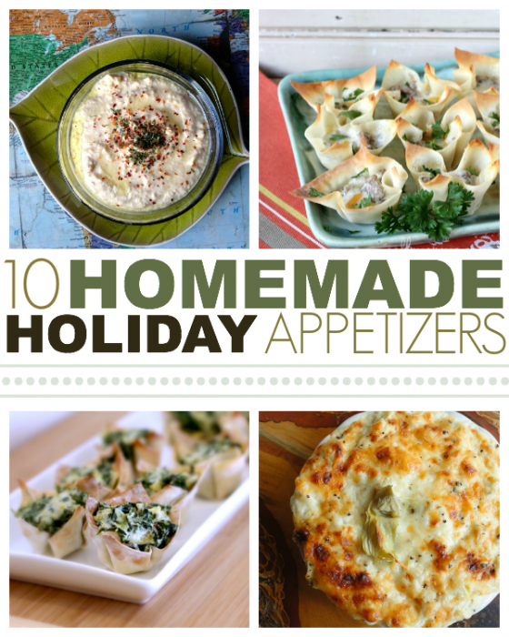 Homemade Holiday Appetizers