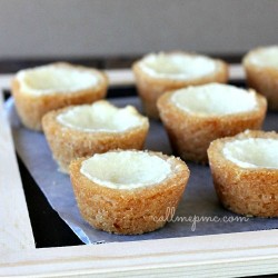 Basic Cheesecake Cookie Cups