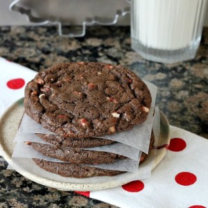Chocolate Peppermint Chip Cookies Recipe