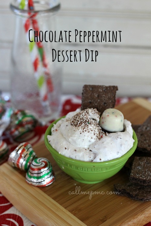 Chocolate Peppermint Dessert Dip