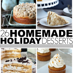 Homemade Holiday Dessert Roundup