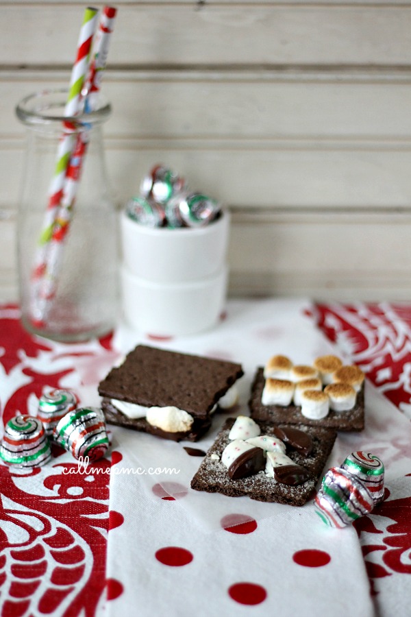 Indoor Chocolate Mint S'mores Recipe