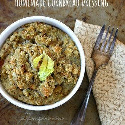 Homemade Southern-style Cornbread Dressing