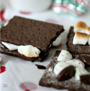 Indoor Chocolate Mint S'mores Recipe