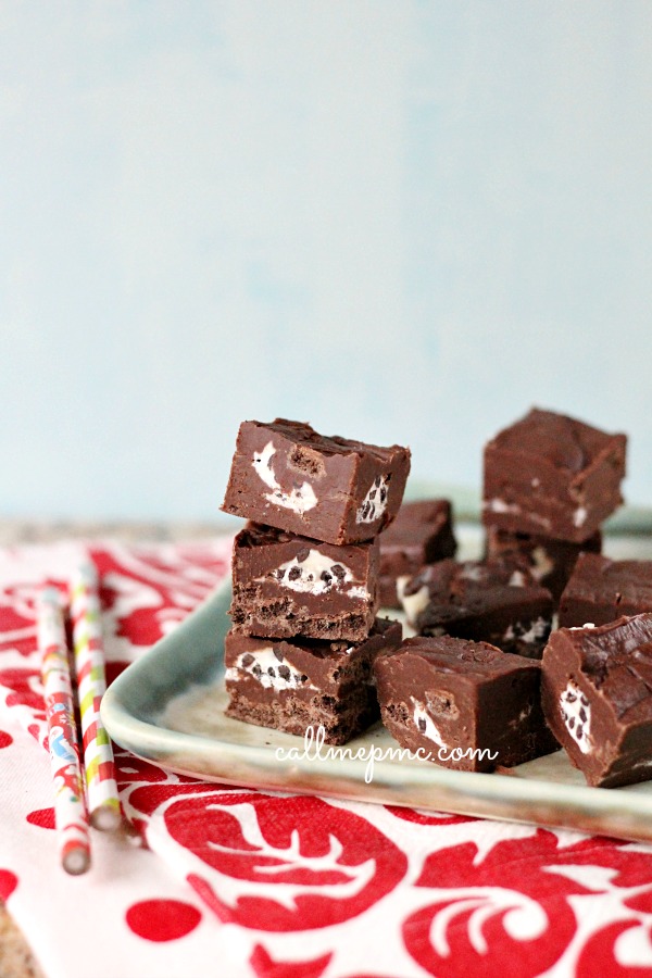 Cookies & Cream Chocolate Fudge