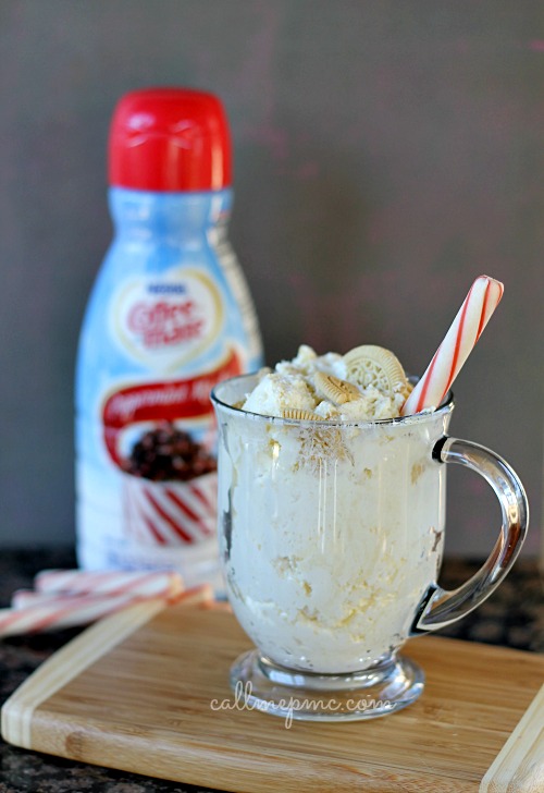 Peppermint Cookies and Cream No Churn Ice Cream 