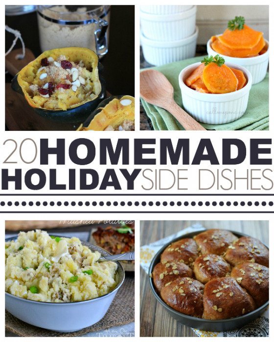 Homemade Holiday Side Dishes