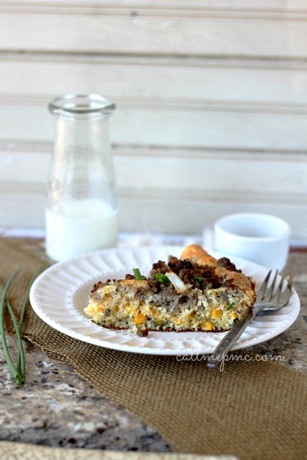 Buttermilk Sausage Jalapeno Cheese Cornbread