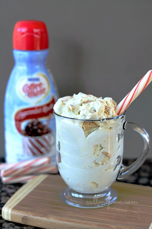 Peppermint Cookies and Cream No Churn Ice Cream