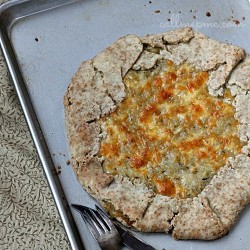 Caramelized Sweet Onion with Blue Cheese Pastry Galette