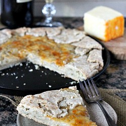 Caramelized Sweet Onion with Blue Cheese Pastry Galette