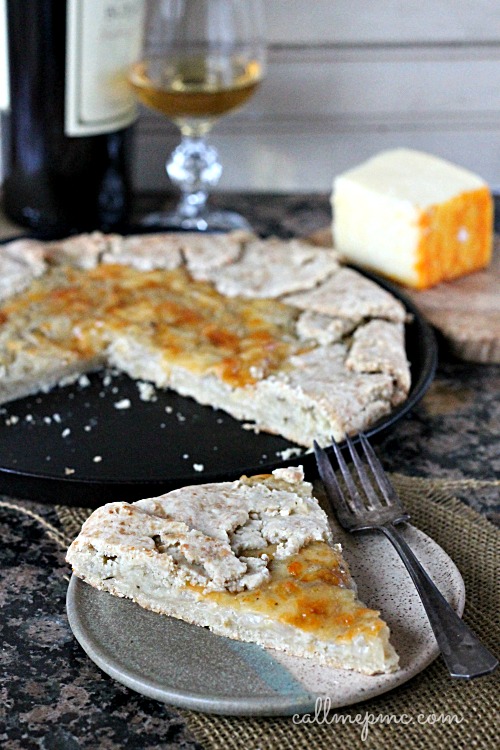 Caramelized Sweet Onion with Blue Cheese Pastry Galette