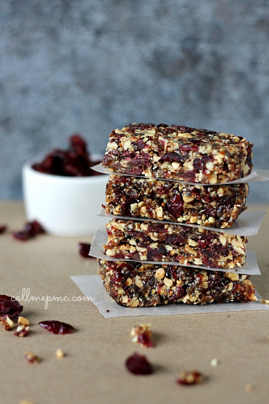 Homemade Energy Snack Bar Recipe