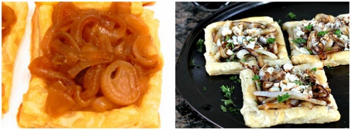 Onion Tart Collage Onion Tart Collage