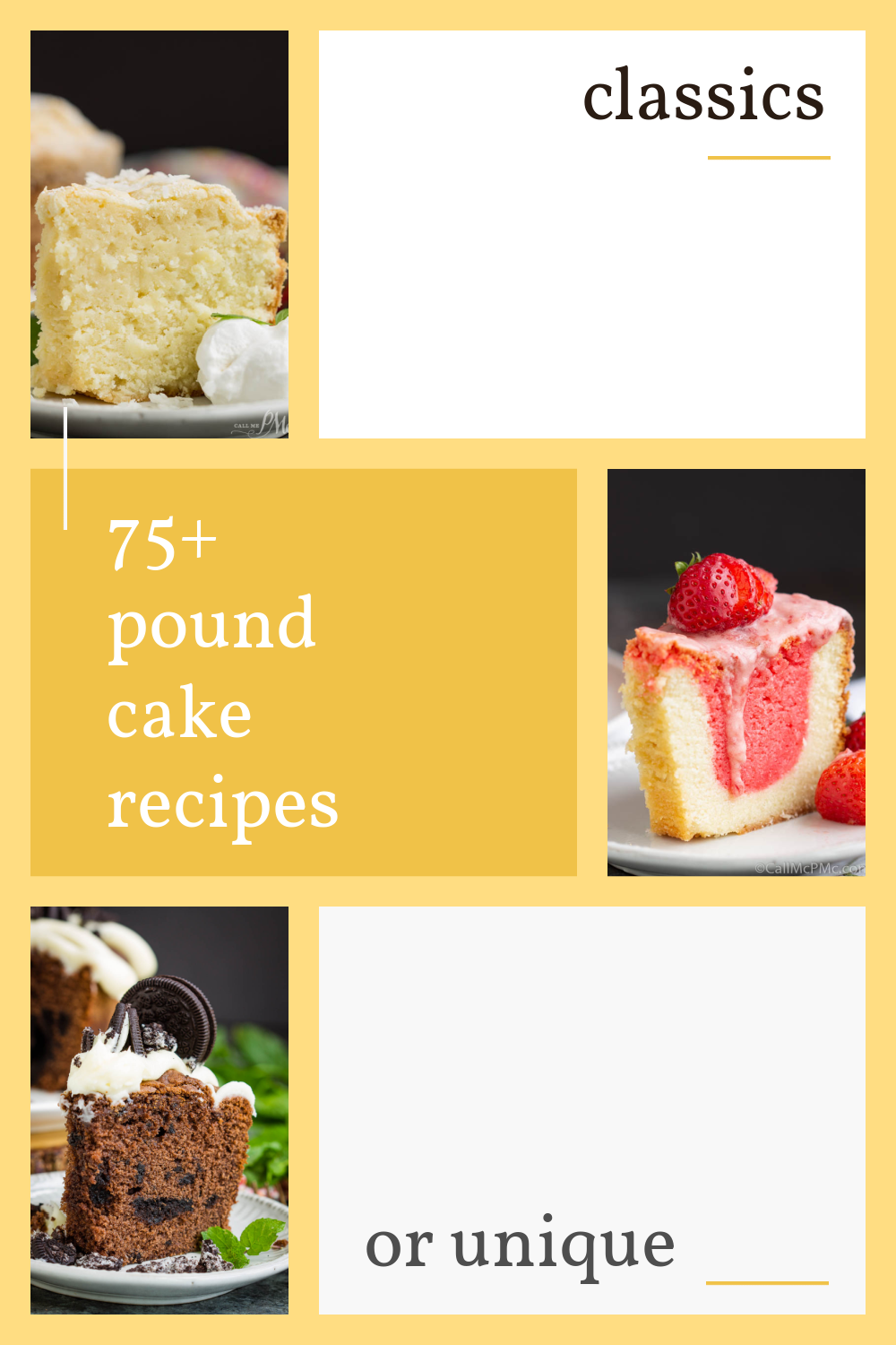 Perfect Pound Cake Recipes 
