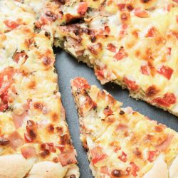 ham pizza