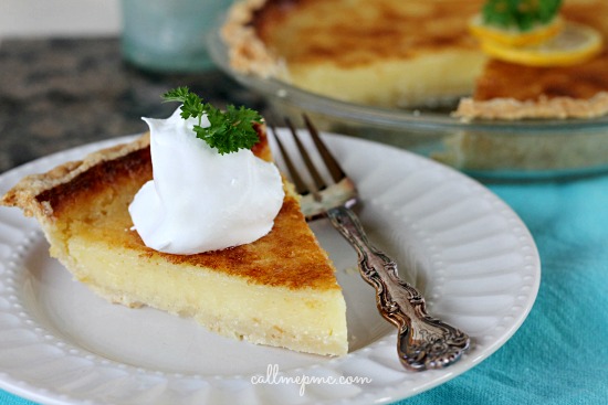 Lemon Chess Pie 