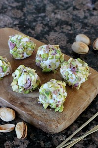 Pistachio Crusted Goat Cheese