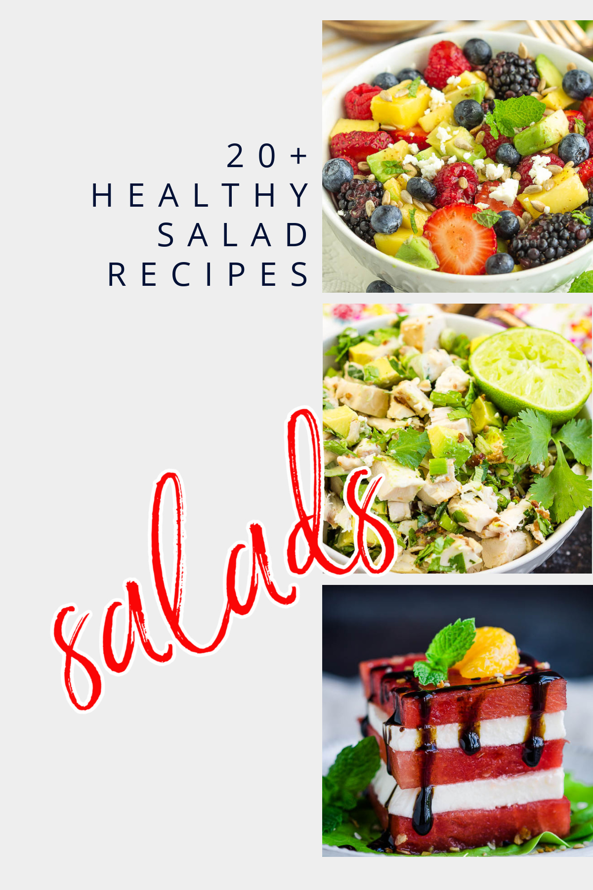 Healthy salad recipes