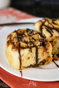 SNICKERS BARS CINNAMON ROLLS