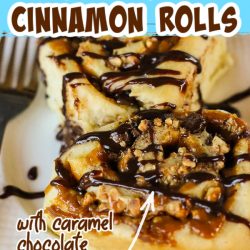 Snickers Bars Cinnamon Rolls