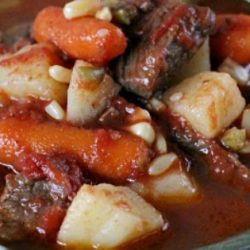 Vegetable beef soup recipe