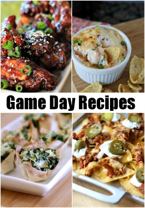 Game Day Recipes