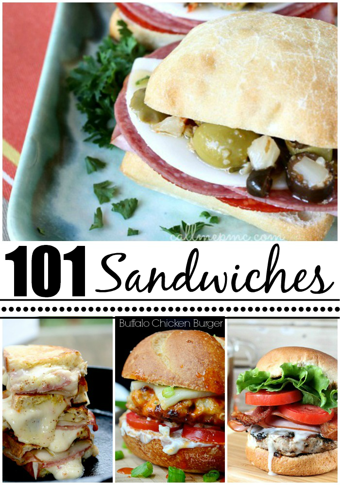 101 Sandwich Recipes