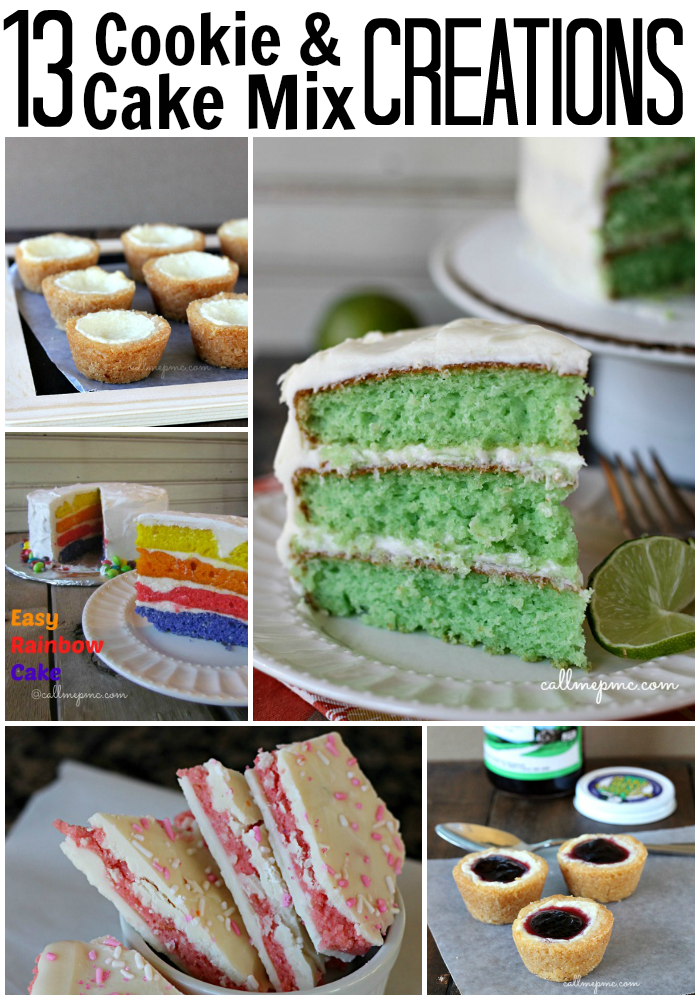 cookie and cake mix creations