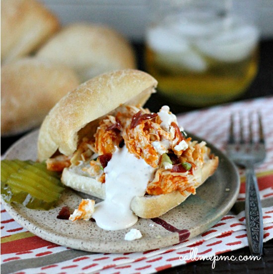 Buffalo Chicken Sliders