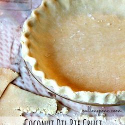 Coconut Oil Pie Crust