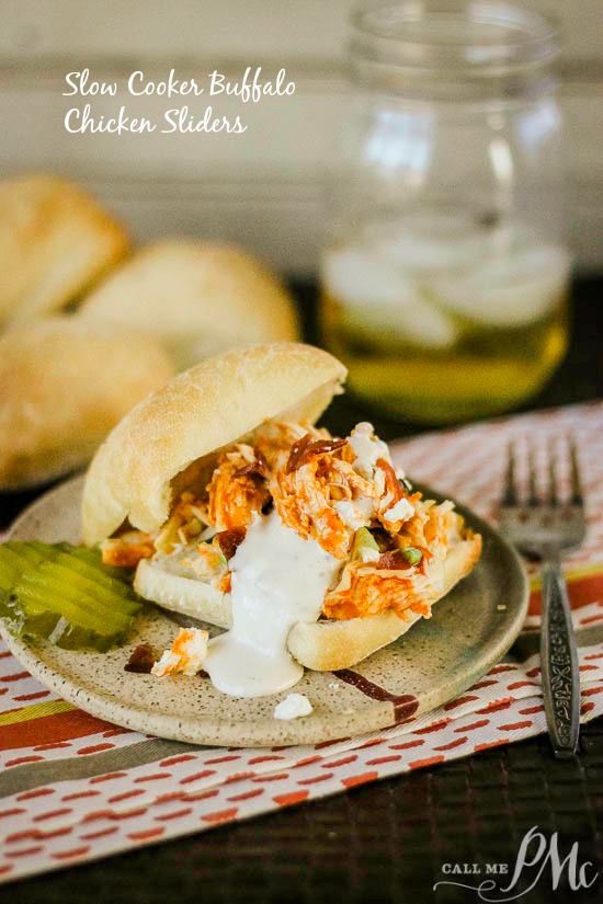   Buffalo Chicken Sliders 