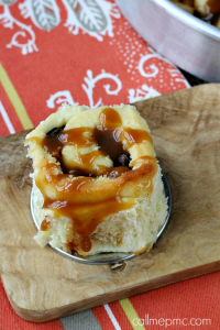 Twix Bars Sweet Breakfast Rolls