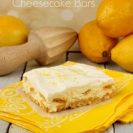 Lemon Cheesecake Bars