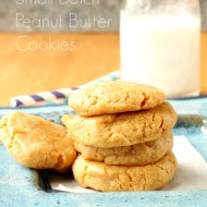 SMALL BATCH PEANUT BUTTER COOKIES