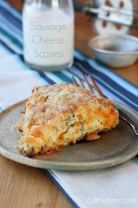 Sausage Cheese Scones