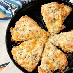 Sausage Cheese Scones