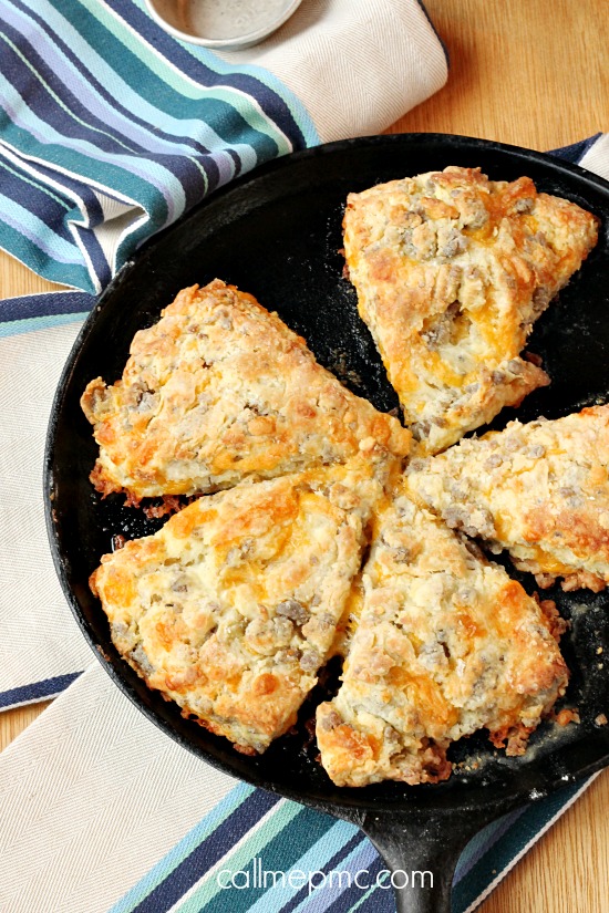 Sausage Cheese Scones