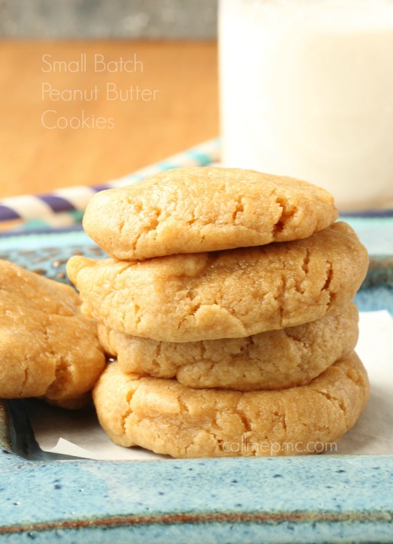 Small Batch Peanut Butter Cookies