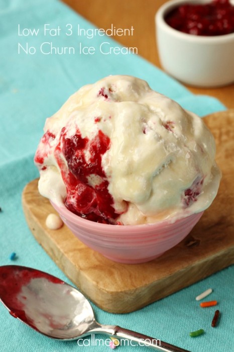 3-Ingredient No-Churn Ice Cream