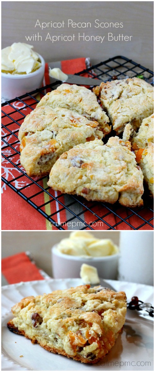 Apricot Pecan Scones 