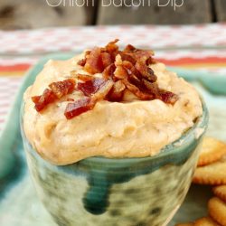 Caramelized Onion Bacon Dip