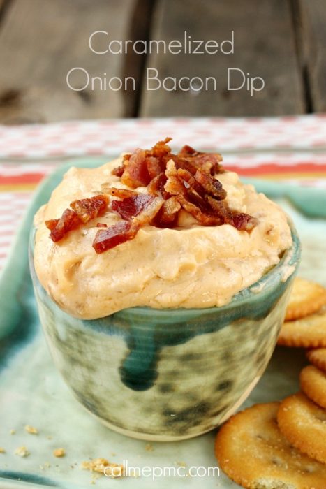 Caramelized Onion Bacon Dip