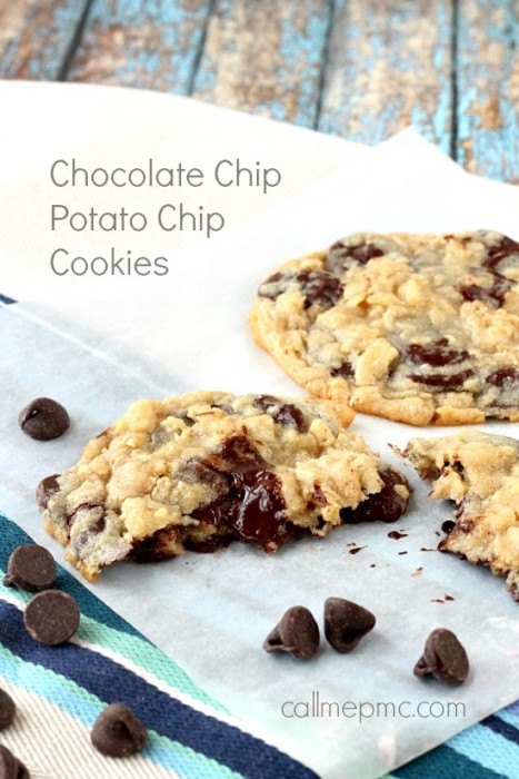 Chocolate Potato Chip Cookies